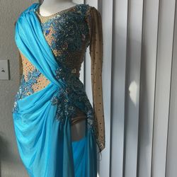 Latin Rhythm Ballroom Dress