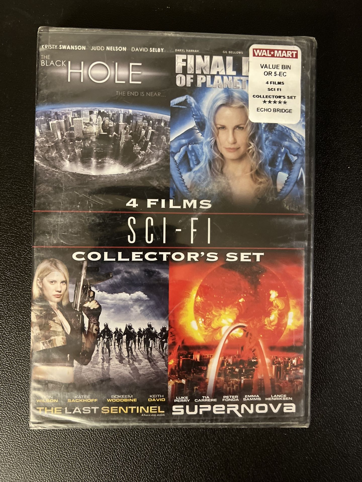 Sci-Fi Collectors Set 4 Films(DVD, 2009, 2-Disc Set) New Sealed