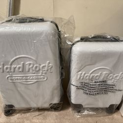 Two New Hardrock Hardshell Suitcases 