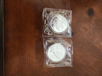 2004 Silver Panda 10 Yuan Capsule Mint Plastic Sealled