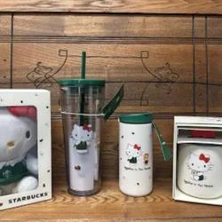 Hello Kitty Starbucks Collection New ❤️ Different Prices