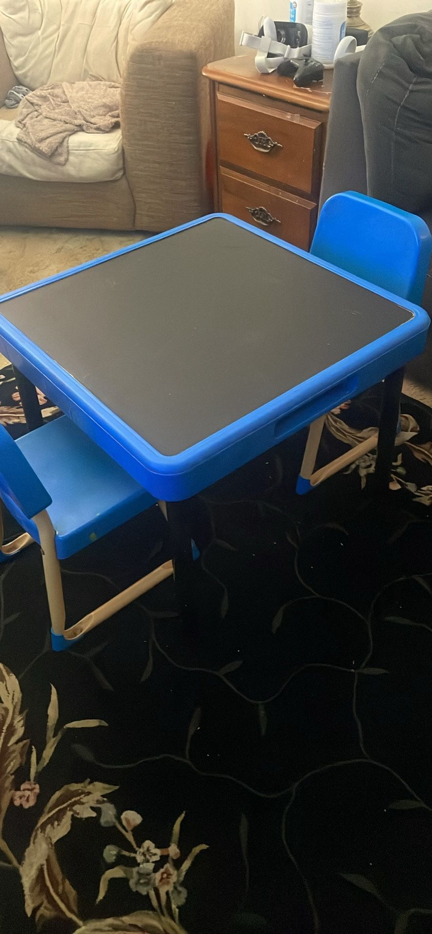 Kids Chalkboard Table