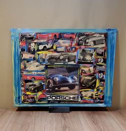 Vintage Porsche Art Montage Custom Picture