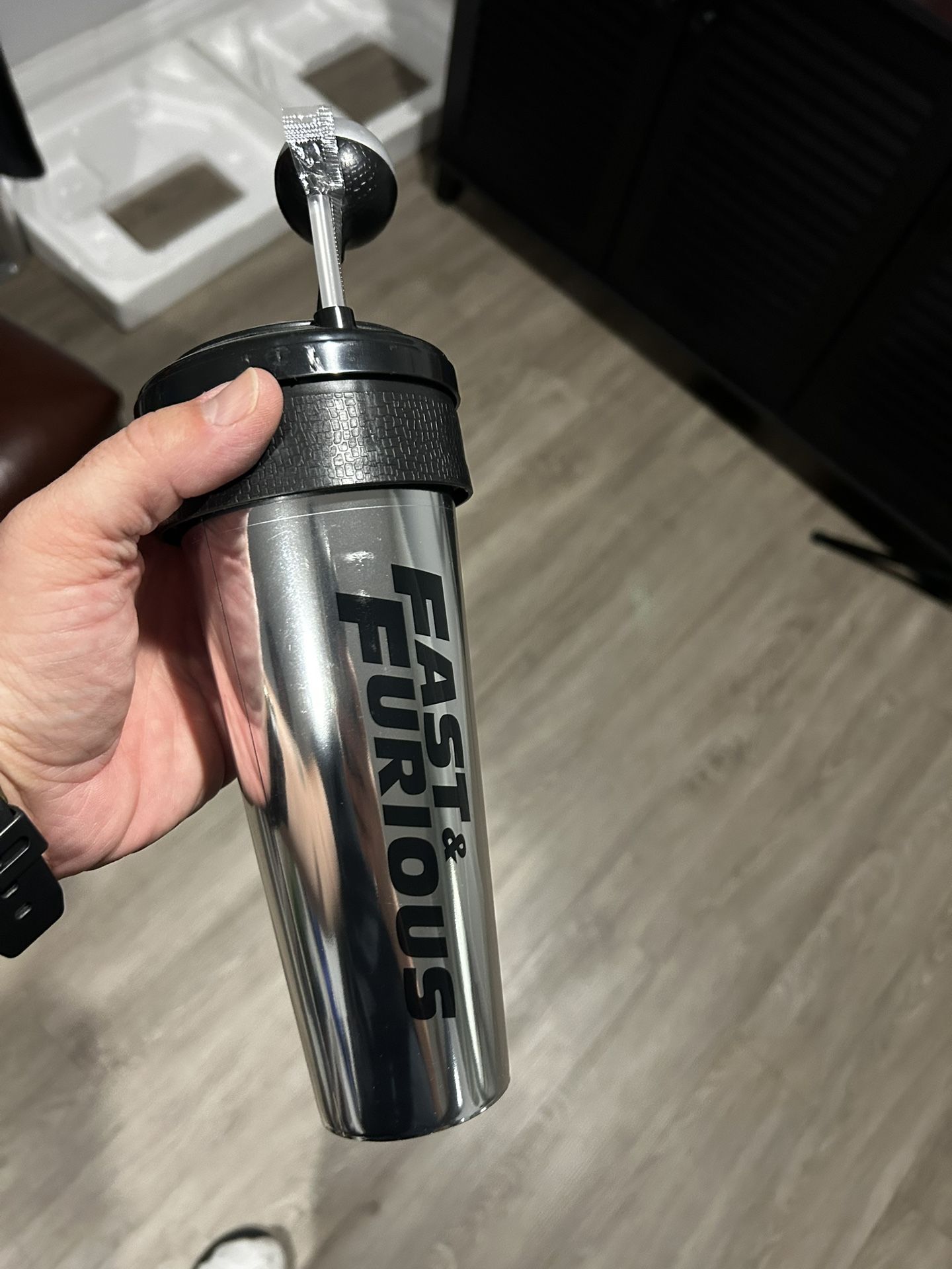 Special cup from Fast and Furious