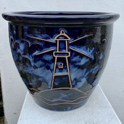 Glazed Ceramic Pot 