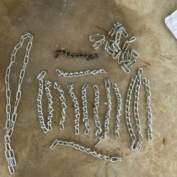 Snow chain, miscellaneous pieces