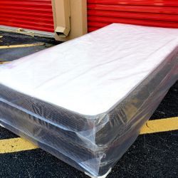 NEW TWIN MATTRESS AND BOX SPRING 😉 100% QUALITY & CONFORM 👌