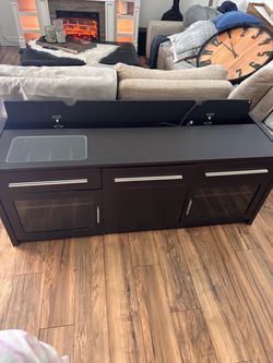 TV Stand Expresso color fits up to 75-inch
