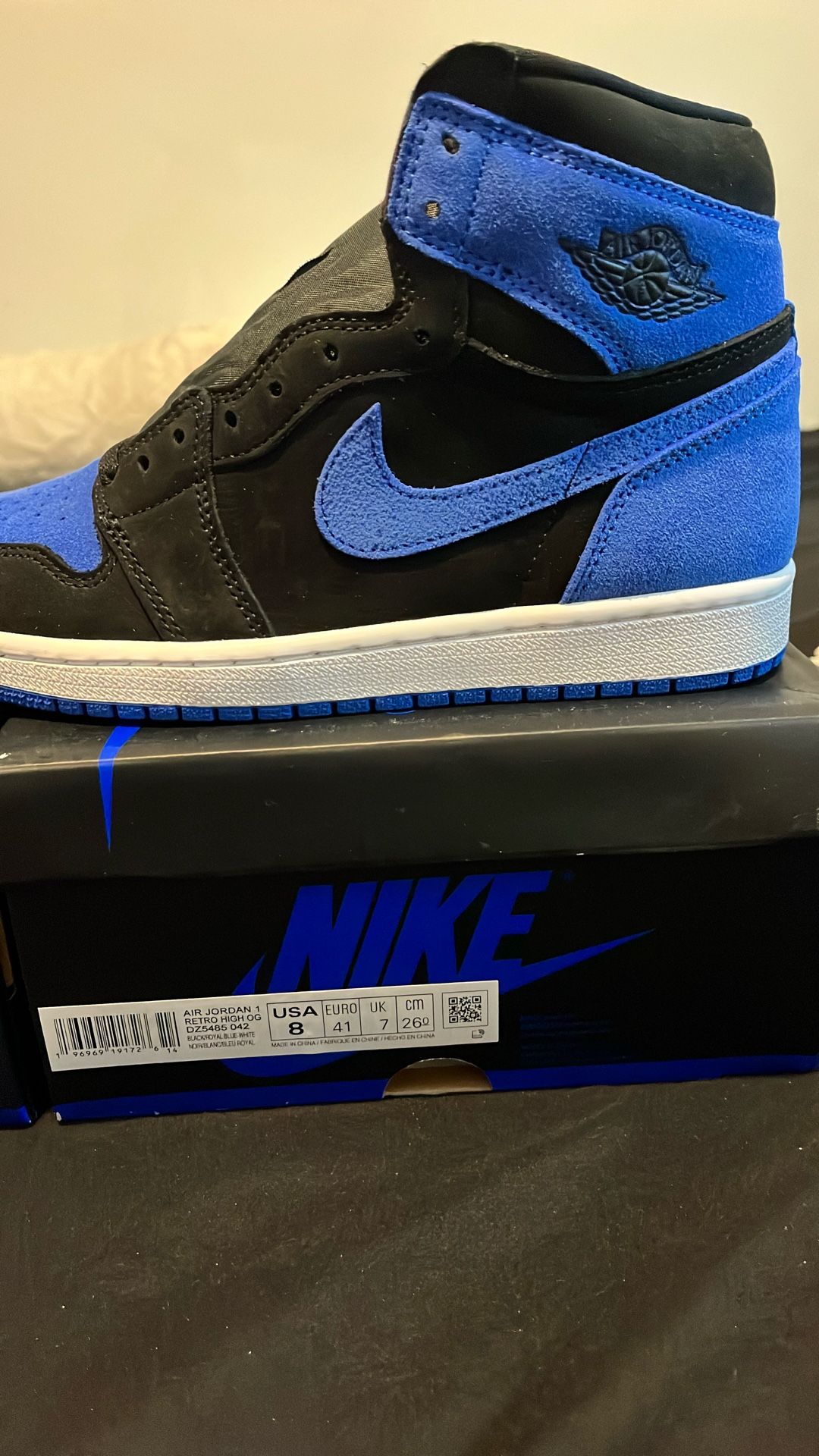 Jordan 1 Retro High Size 8 & 8.5