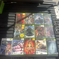 Original Xbox Game Bundle - 12 Games, See Description