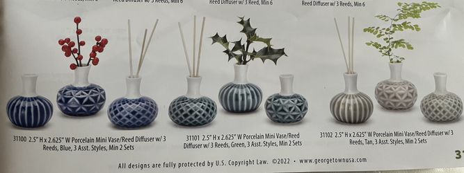 Oil Diffuser Set Of 3