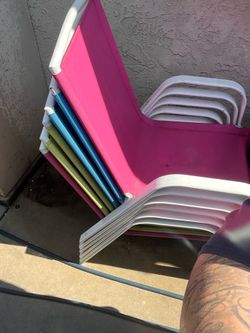 Beach chairs
