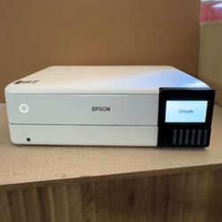 Epson  EcoTank Photo ET-8550 All-in-One Wide-format Supertank Printer - White 