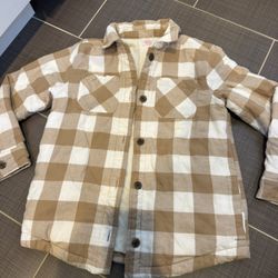 Flannel Jacket shirt shacket Size XL 12,14,16 Women’s XS