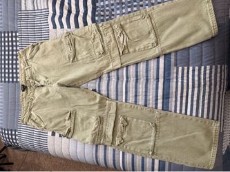 Faded Matcha Cargo jeans from Boohoo man