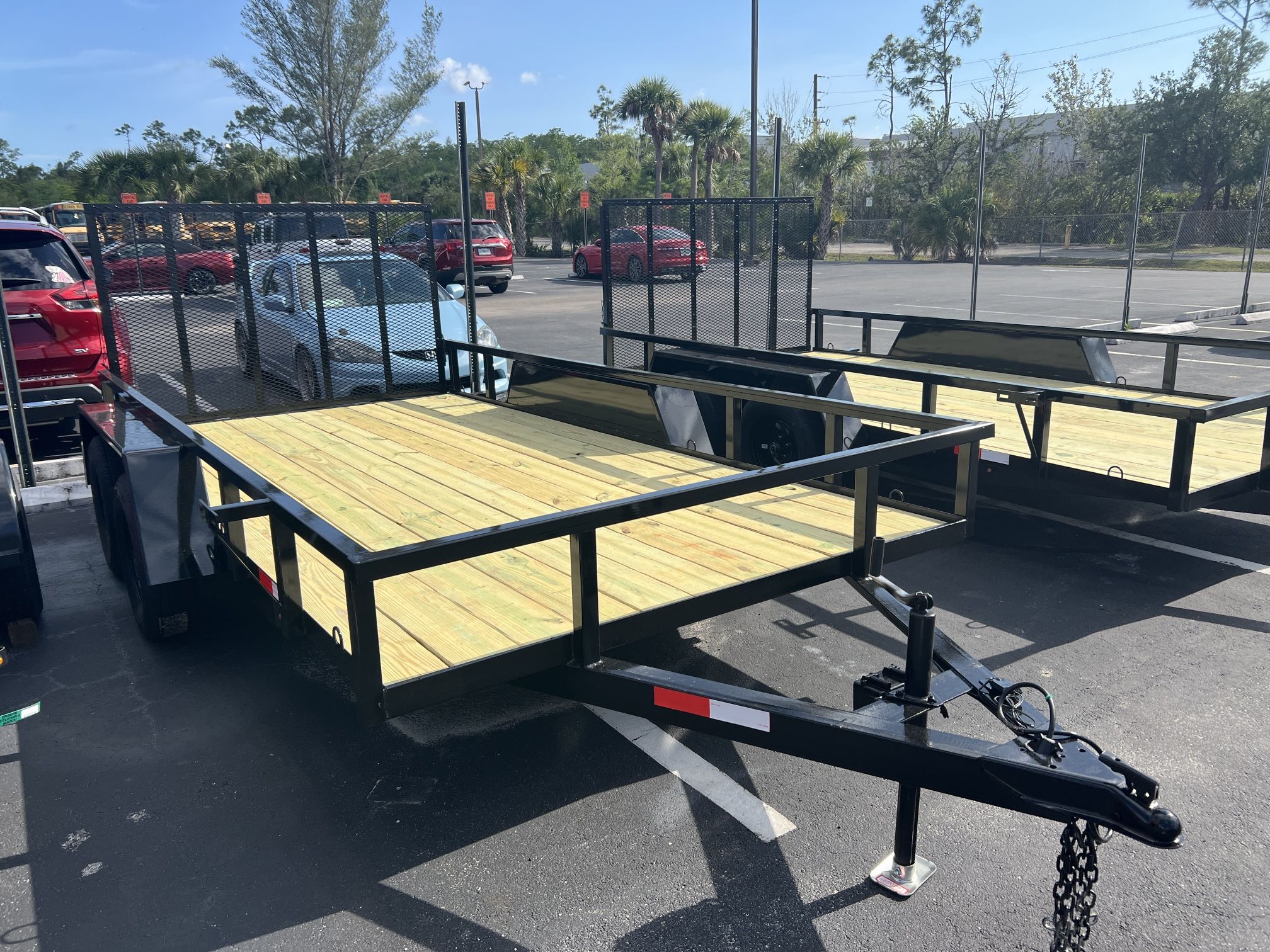 7x14 Tandem axle trailer