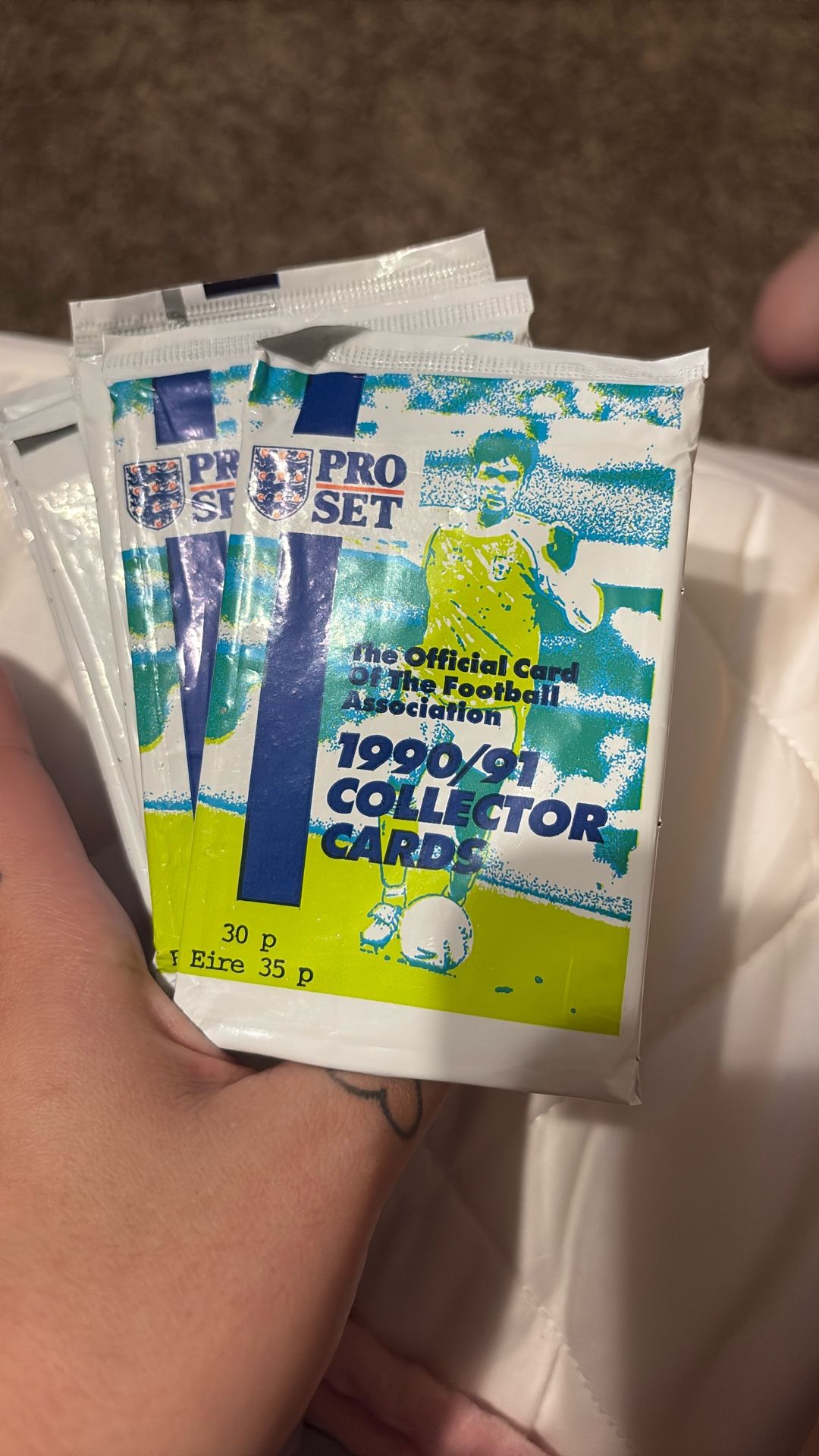 Unopened Packs ProSet 1990/91 Collector Cards