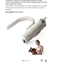 Pet neck dryer (read description before messaging me)