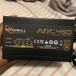 ARC450 W Gaming Power Supply GAMING PC