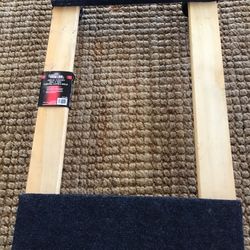 Ironton Carpeted Mover's Dolly Furniture Cart Hardwood Wheeled Moving Dolly- 1000-Lb. Capacity, 30in.L x 18in.W