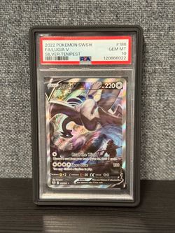 PSA 10 Pokemon 2022 Lugia V 186/195 Alt Art Ultra Rare Silver Tempest GEM MINT
