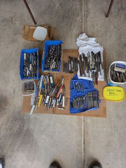 End mills, reamers, counterbores, lathe tool bits
