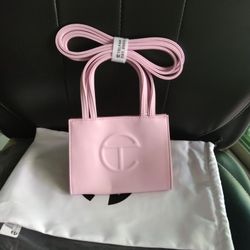 Telfar Small Shopping Bag Bubblegum Pink