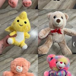 Plushies. Peluches