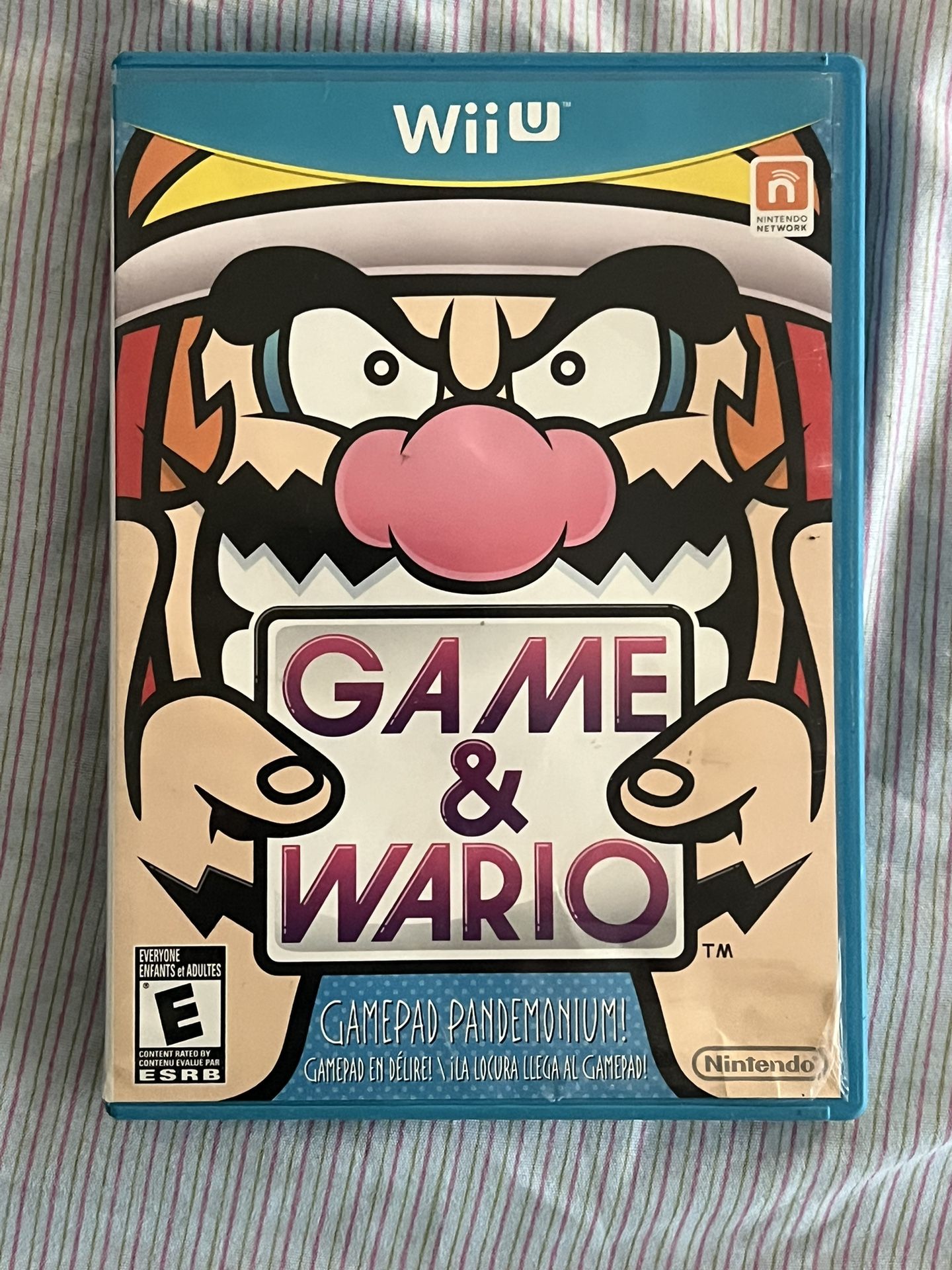 nintendo wii u wario game