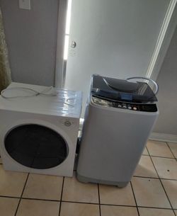 Washer and dryer