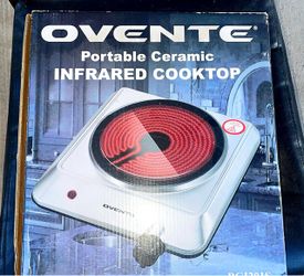 The Ovente Portable Ceramic Infrared Cooktop
