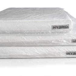 Brand New Hybrid Mattress Memory Foam – Comes in Box 📦 – All Sizes Available!