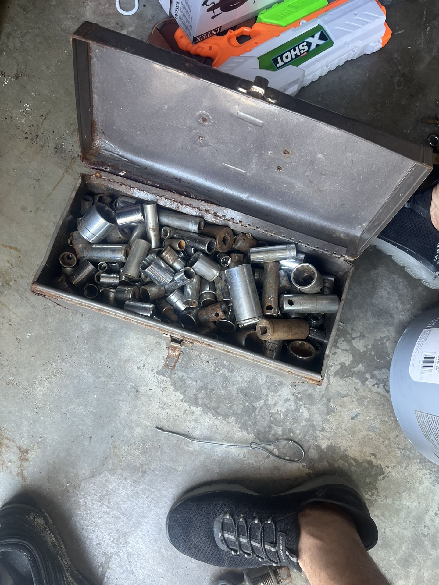 Tool Box With Tools
