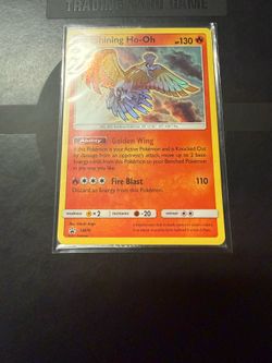 Pokémon TCG shining ho-oh sealed promo SM70