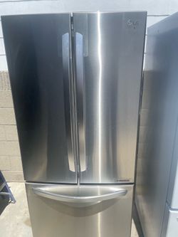 LG refrigerator 30 wide stainless steel