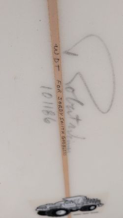 Surfboard Jordy smith personal