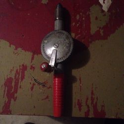 Antique hand drill
