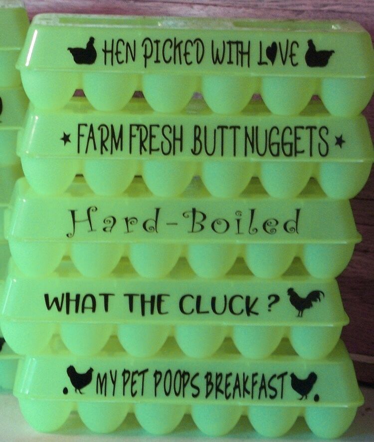 Egg cartons