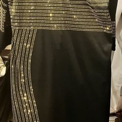 Black And Gold Dress For Event