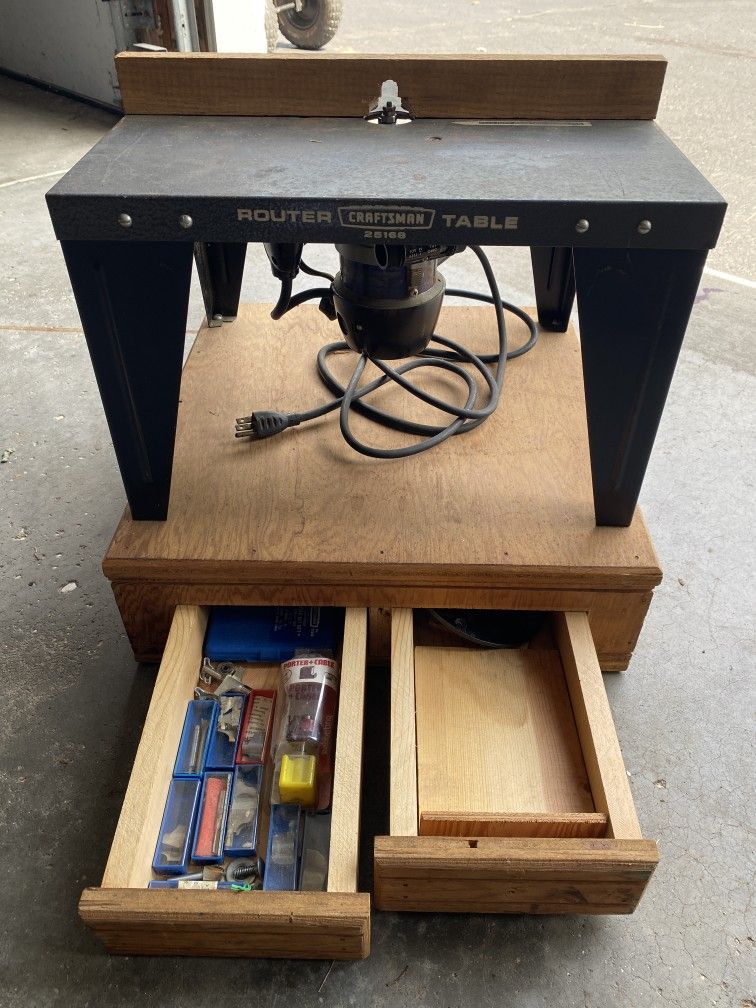 Craftsman 1hp Router Table