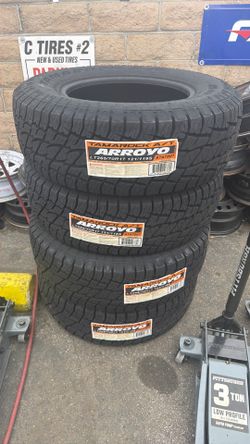 265/70R17LT ARROYO TAMAROCK AT ( 4 NEW TIRES ) INSTALLED AND BALANCE
