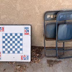 Pepsi Table Chairs Set
