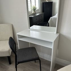 IKEA  Desk Mirror Chair