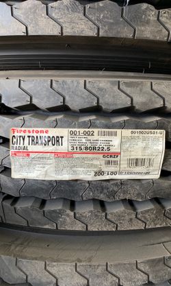315/80R22.5 Firestone City Transport Radial