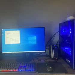 Setup(pc monitor kbm headset)