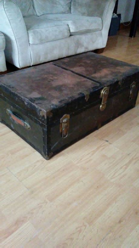 Antique luggage/chest