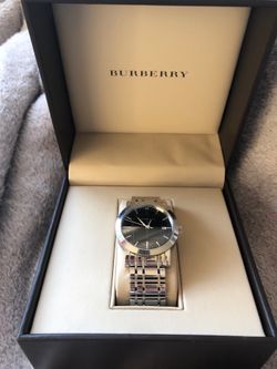 Mens Burberry watch