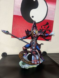 Dark magician statue