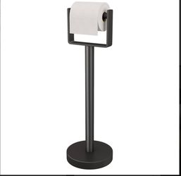 Yumore heavy duty toilet paper holder fan extra weighted base no tipping