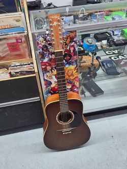 Art & Lutherie 12 Cedar Antique Burst 12-String Acoustic Guitar